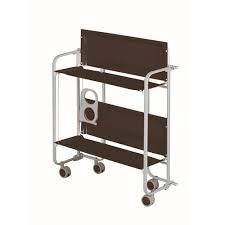 Desserte Pliante Avec Porte Bouteille En Aluminium Twist Desserte Pliante Table Roulante Porte Bouteille