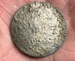 The amazing thing about metal detecting is that you can take this hobby into so many different directions. Fire Damaged 1821 Capped Bust Half Dollar Found Metal Detecting Coins