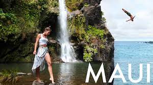 Located at mile marker 10 waikamoi falls can often be completely dry (seaonal). Road To Hana Volcanos And Waterfalls In Maui Hawaii Pt 4 Youtube