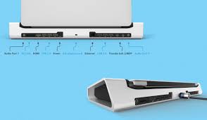 Henge dock docking station for 15 macbook pro retina display hd04va15mbpr grd b. Horizontal Docking Station For The Macbook Pro With Retina Display Retina Display Macbook Pro Docking Station
