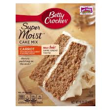 These chewy cake mix cookies are so easy to make and will please even the carrot cake haters. Buy Betty Crocker Super Moist Carrot Cake Mix American Food Shop