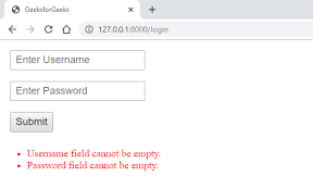 Laravel Validation Rules Geeksforgeeks