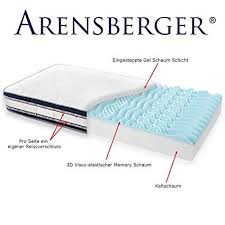 Artikelübersicht was ist das besondere einer memory schaum matratze? Arensberger Relaxx 9 Zonen Wellness Matratze Mit 3d Memory Foam Matratzen Test 2021