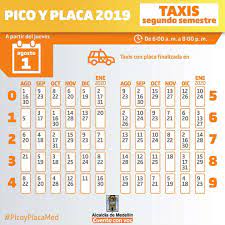 Pico y placa hoy sábado en bogotá 2020. Revisa El Pico Y Placa En Medellin Para Septiembre De 2019