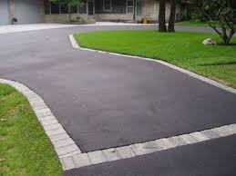 Asphalt is more flexible than concrete and thus is less prone to cracking. Decoomo Trends Home Decoration Ideas Driveway Landscaping Asphalt Driveway Long Driveway Landscaping