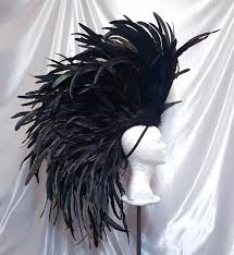 Gray Bird With Red Mohawk Image 0 Feather Headdress Headdress