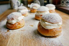 Semla is a delicious swedish pastry eaten leading up in sweden, the pastry is only made for two months out of the year, and during these months an estimated 40 million semlor are sold. Semlor Swedish Cream Buns Love Cake
