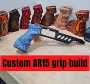 DIY custom ar15 pistol grips for the fx impact, s510tr ...