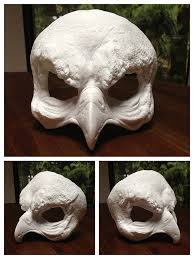 Bird Mask Masquerade Diy Blank Mask With Predrilled Holes Bird Masks Masks Art Animal Masks