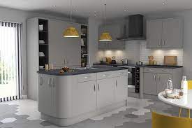 View details carson gray wood plank ceramic tile. Palazzo Matt Silver Grey Kitchens Buy Palazzo Matt Silver Grey Kitchen Units At Trade Prices