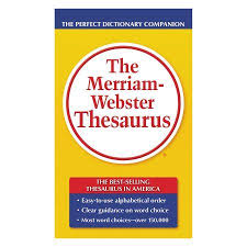 Merriam Webster Paperback Thesaurus Dictionary Companion Walmart Com Thesaurus Word Choice Merriam Webster