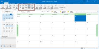 How To Use The Calendar In Outlook 2016 Universalclass
