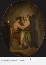 Interior painting in allen, tx to exterior painting in allen, tx, small job to big, call on house painters of allen, tx! The Origin Of Painting The Maid Of Corinth National Galleries Of Scotland