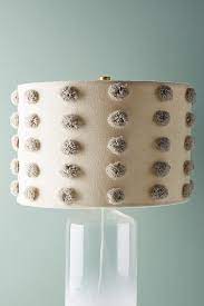 Tufted Bungalow Lamp Shade In 2021 Diy Lamp Shade Boho Lamp Diy Shades