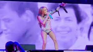 Lil' Mo performing Fantasia's "When I See U (LIVE)" the Rock The Bells  Festival in Newark June 2025