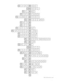 You can play it any day of the week! Vacation Crossword Puzzle English Esl Worksheets For Distance Learning And Physical Classrooms