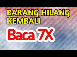 Dalam islam, terdapat doa yang dapat kamu baca ketika kamu kehilangan seseorang dan barang yang berharga dalam hidupmu. Baca 7x Amalan Doa Barang Hilang Dalam Islam Baca Surah Apa Supaya Kembali Youtube