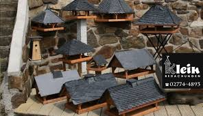 Ihr Exklusives Vogelhaus Mit Dach Aus Naturschiefer Www Kleinkunde De Vogelhaus Schiefer Dach Bedachung