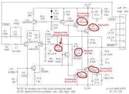 The black wire with white dashes. Small Amplifier Board Repair Guidance All About Circuits