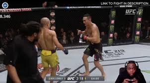 Select game and watch free ufc live streaming on mobile everyone knows holly holm beat ronda rousey to win the women's bantamweight championship at ufc 193, but who beat holly holm at ufc 196? Twitch Streamer Masquerades Ufc 218 Live Event As Game Stream Neowin