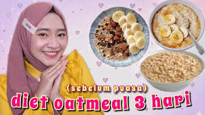 Energen oat milk adalah produk oat instant yang sudah dicampur dengan susu rendah kalori, sehingga kamu tidak perlu khawatir untuk mengonsumsinya pada saat diet. Cobain Diet Oatmeal 3 Hari Cuma Makan Oatmeal Berat Badan Bisa Turun Youtube