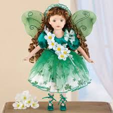 St Patrick S Fairy Collectible Porcelain Doll Porcelain Dolls Collectible Porcelain Fairy Clothes
