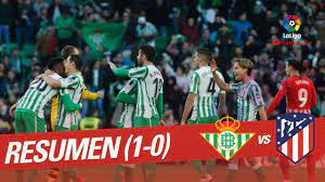 Estadio benito villamarin, seville, spain disclaimer: Resumen De Real Betis Vs Atletico De Madrid 1 0 Youtube