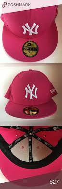 Sold New Era New York Yankees Pink Fitted Cap New York Yankees New York Girls New Era