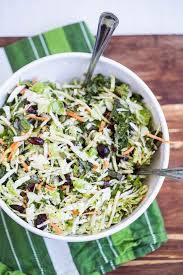 Sweet Kale And Broccoli Slaw Salad With Poppy Seed Dressing Costco Copycat Sweet Kale Salad Kale Salad Recipes Slaw Recipes