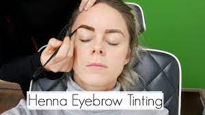 The treatment involves a combination of techniques including tinting, waxing, trimming and plucking to define the natural beauty of your eyebrows giving them high definition. Henna Eyebrow Tinting Youtube