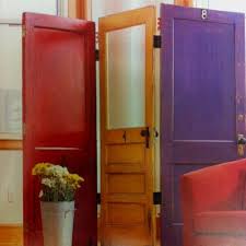 Diy Door Rooms Divider Using Salvaged Door Amazing Room Divider Doors Recycled Door Salvaged Doors