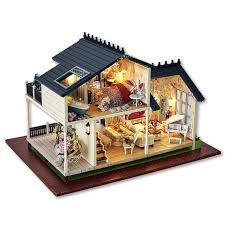 Diy Miniature Wooden Doll House Furniture Kits Toys Handmade Craft Miniature Model Kit D Dollhouse Miniatures Diy Wooden Dollhouse Wooden Dolls House Furniture