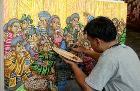 Seni lukis adalah salah satu cabang dari seni rupa yang berfokus pada kegiatan melukis. Guru Seni Rupa Wajib Refresh Pengetahuan Seni Rupa Modern Suara Surabaya