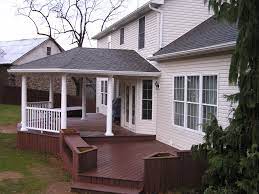 Covered Porch Deck With Built In Garden Planters Building A Deck Decks And Porches Deck Building Cost