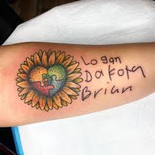 Kyle Allen Grover On Instagram This Was Her First Tattoo She Got For All Her Brothers Autismawareness Autismtattoo Ky In 2020 First Tattoo Autism Tattoos Tattoos