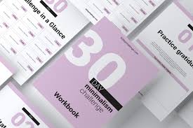 Template sized and ready to print. 30 Day Challenge Workbook Template In Brochure Templates On Yellow Images Creative Store