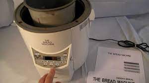 Lost your bread machine manual or bought a used bread machine that didn't come with a manual? Welbilt Bread Machine Abm 100 4 Youtube