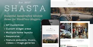 With many sizes, styles and price points, your lifestyle will be a big determiner for the type of camper that's right for you. Shasta A Responsive Wordpress Theme For Lifestyle Bloggers By Nxnw