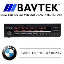 Bmw E53 X5 3 0i 4 4i 4 6is 4 8is Mid Radio Display Lcd Pixel Repair Service 1yr Radio Bmw Repair