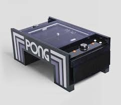 Atari Pong Coffee Table Lets You Play Real Life Pong Coffee Table Coffee Table Games Coffee Table Arcade