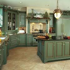31 Popular Green Kitchen Cabinet Colors Ideas 23 French Country Kitchen Cabinets Kitchen Remodel Small Kitchen Design Decor