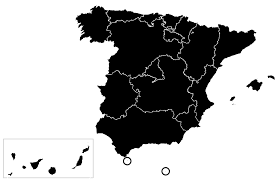 Spain map and satellite image. File H1n1 Spain Map Svg Wikipedia