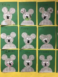 Kids Koala Craft Made Out Of Newspapers Craft Kids Koala Newspapers In 2020 Koala Craft Australia Crafts Preschool Art