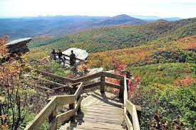 Went up from rough ridge parking area via tanawha to linn cove viaduct. Rough Ridge Hike Blue Ridge Parkway