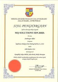 Rs sronok pulak buat sijil. Sijil Penghargaan For Sarana Given By Mq Solutions Sdn Bhd Mqsolutions Com My