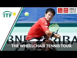 Rare new roger federer uniqlo au open 19 white uniqlo tennis shorts size l! The Uniqlo Wheelchair Tennis Tour Itf Youtube
