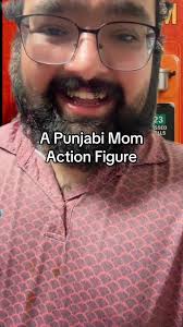 Punjabi Mom Action Figure