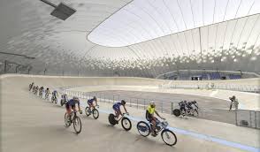 Stripwood tracks provide a smooth, fast surface for cycling. The Velodrome Dome In Limoges Was Officially Inaugurated On July 3 2019 Duol Traglufthallen