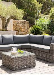salon d angle de jardin moorea terre d ombre hesperide com salon d exterieur salon de jardin fauteuil angle