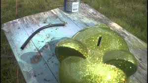 Krylon Glitter Blast Lucky Green Youtube